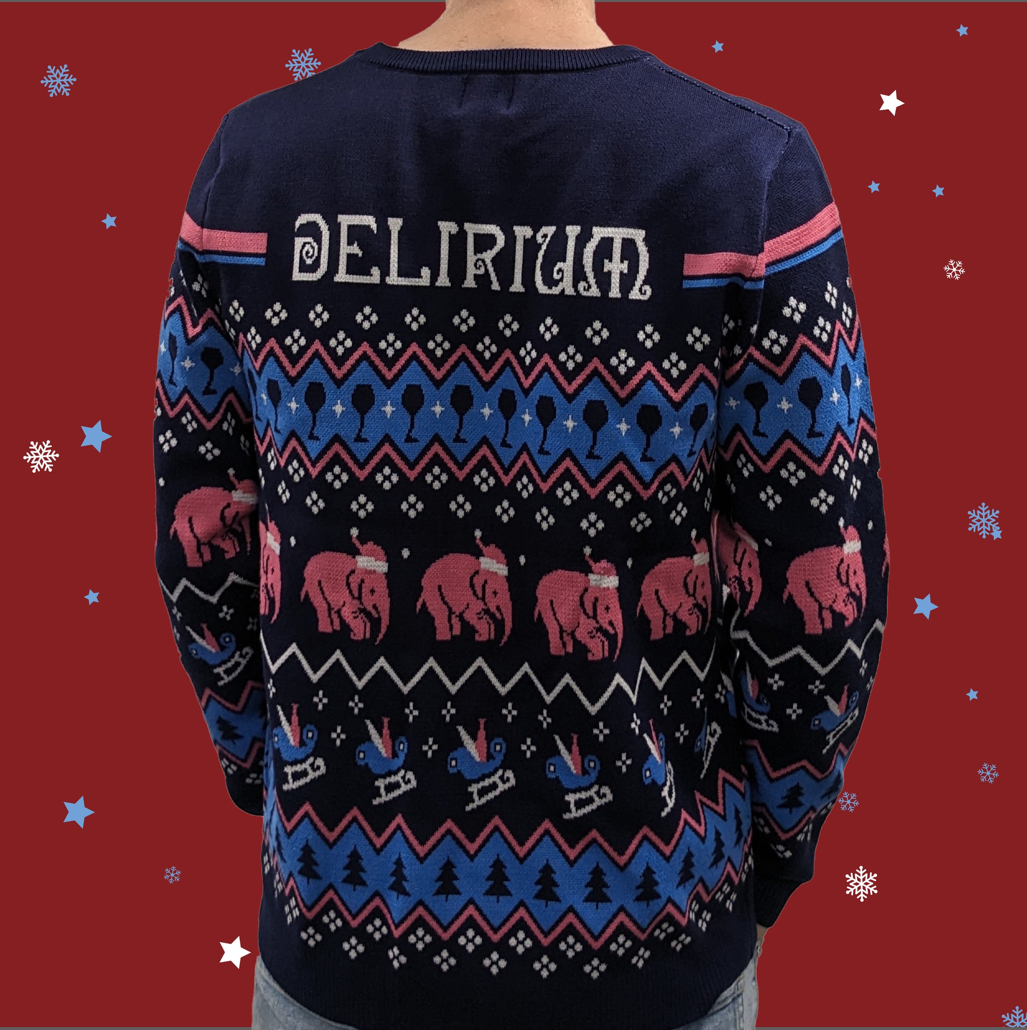 DELIRIUM HOLIDAY SWEATER Brouwerij L.Huyghe Delirium giftshop