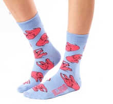 Load image into Gallery viewer, Happy Delirium Socks - BLUE (only web)