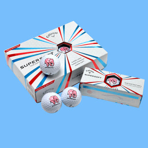 Delirium Golf Ball ( price for 3 golf balls, only web)