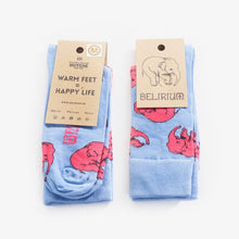 Load image into Gallery viewer, Happy Delirium Socks - BLUE (only web)